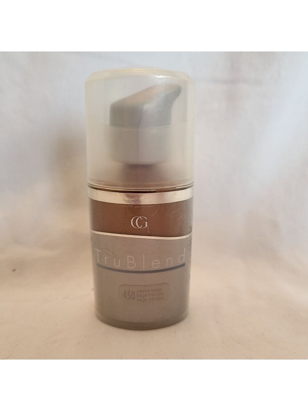 CoverGirl Trublend Liquid Foundation #450 Creamy Beige, Original Formula, Sealed